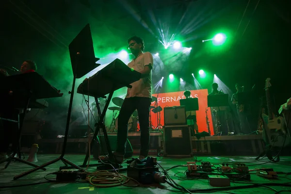 Bruno Pernadas treten auf Musikfestival auf — Stockfoto