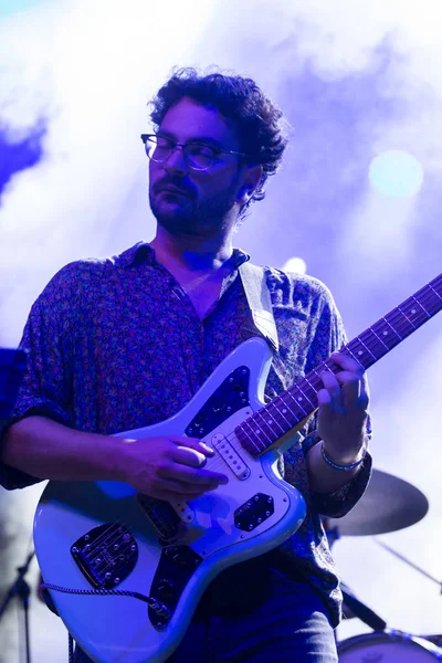 Bruno Pernadas actuando en el Festival de Música — Foto de Stock