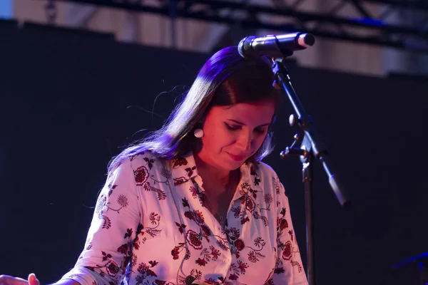 Teresa Aleixo tocando en el Festival de Música —  Fotos de Stock