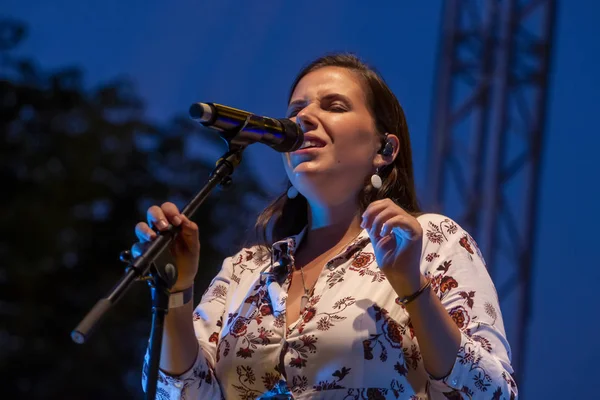 Teresa Aleixo tocando en el Festival de Música —  Fotos de Stock