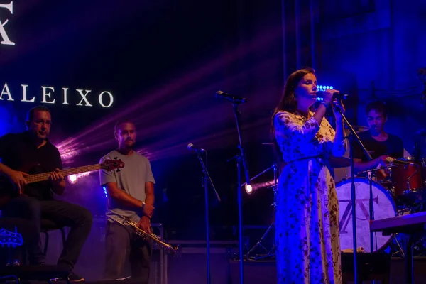 Teresa Aleixo tocando en el Festival de Música —  Fotos de Stock