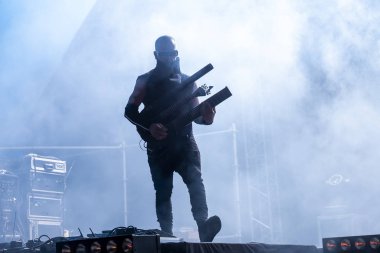 Lanet Mekanizma bandı Müzik Festivali 'nde çalıyor.