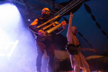 Lanet Mekanizma bandı Müzik Festivali 'nde çalıyor.