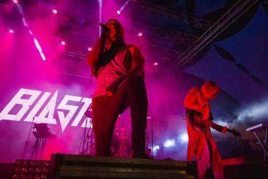 Lanet Mekanizma bandı Müzik Festivali 'nde çalıyor.