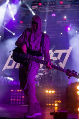 Lanet Mekanizma bandı Müzik Festivali 'nde çalıyor.