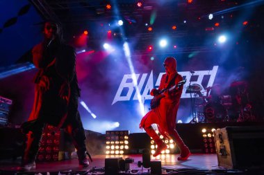 Lanet Mekanizma bandı Müzik Festivali 'nde çalıyor.