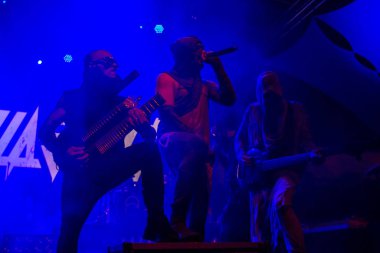 Lanet Mekanizma bandı Müzik Festivali 'nde çalıyor.