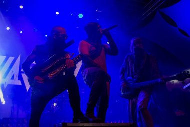 Lanet Mekanizma bandı Müzik Festivali 'nde çalıyor.