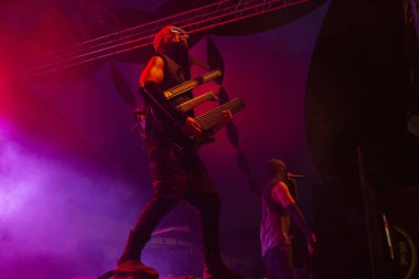 Lanet Mekanizma bandı Müzik Festivali 'nde çalıyor.