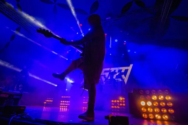 Blasted Mechanism band performing on Music Festival — Stock Photo, Image