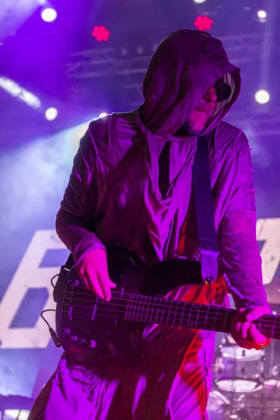 Blaskapelle spielt auf Musikfestival — Stockfoto