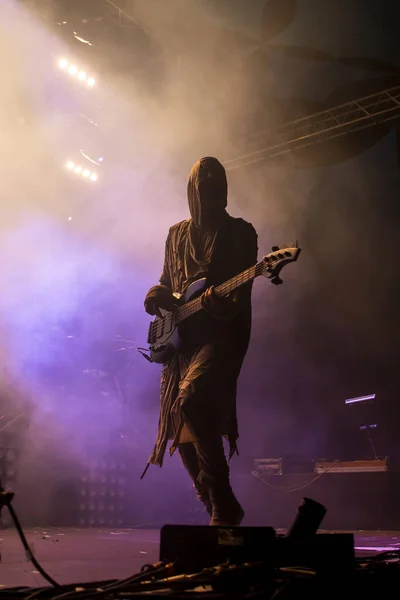 Blaskapelle spielt auf Musikfestival — Stockfoto