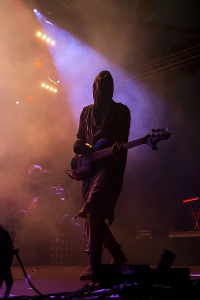 Blaskapelle spielt auf Musikfestival — Stockfoto