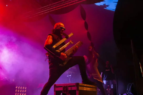 Blaskapelle spielt auf Musikfestival — Stockfoto