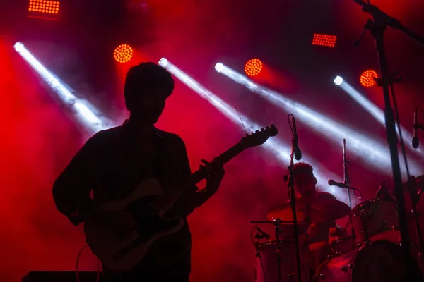 Stone Dead band treedt op op muziekfestival — Stockfoto