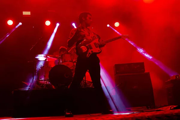 Stone Dead banda que actúa en el Festival de Música — Foto de Stock