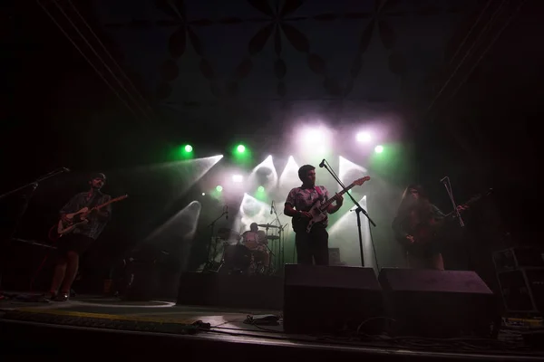 Stone Dead banda que actúa en el Festival de Música —  Fotos de Stock