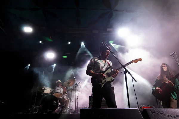 Stone Dead band treedt op op muziekfestival — Stockfoto