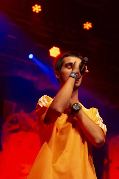 Banda de Atoa actuando en el Festival de Música — Foto de Stock