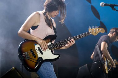 Linda Martini grubu Müzik Festivali 'nde çalıyor