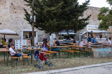 F Festivali 'nde yiyecek bölümü