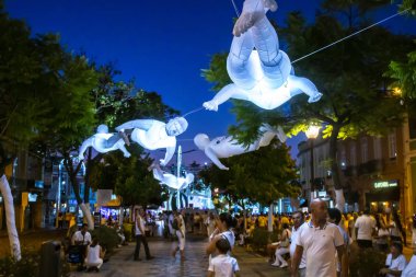 Loule şehrinde beyaz gece