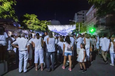 Loule şehrinde beyaz gece