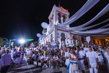 Loule şehrinde beyaz gece