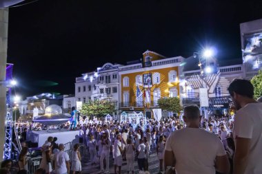 Loule şehrinde beyaz gece