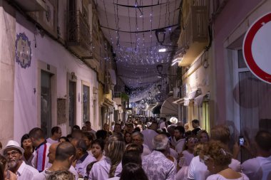 Loule şehrinde beyaz gece