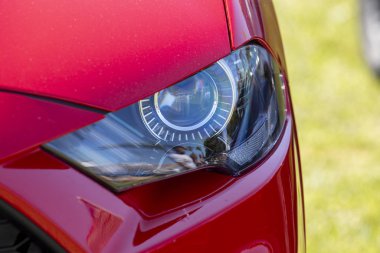 Gösteride antika arabaların görüntüsü