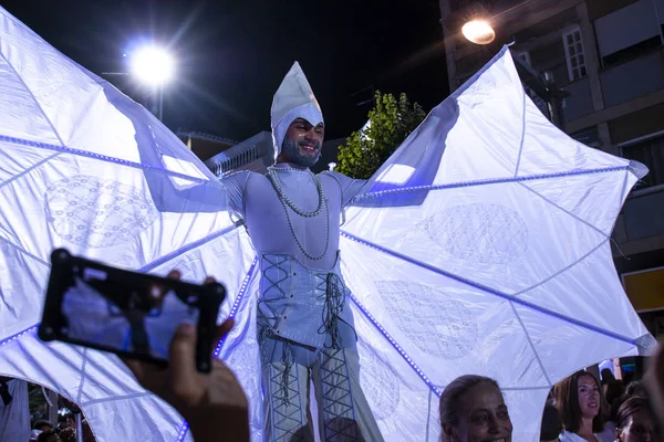 Noite branca na cidade de Loulé — Fotografia de Stock