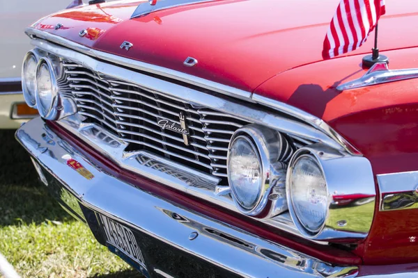 Weergave van vintage auto 's op show — Stockfoto