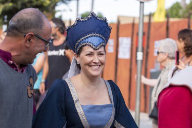 Festivalde ortaçağ sanatçıları