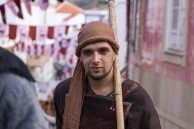 Festivalde ortaçağ sanatçıları