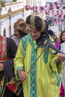 Festivalde ortaçağ sanatçıları