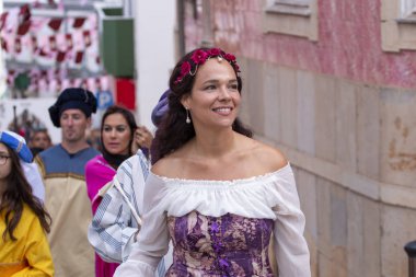 Festivalde ortaçağ sanatçıları