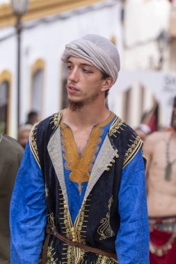 Festivalde ortaçağ sanatçıları