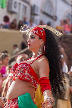 Festivalde ortaçağ sanatçıları