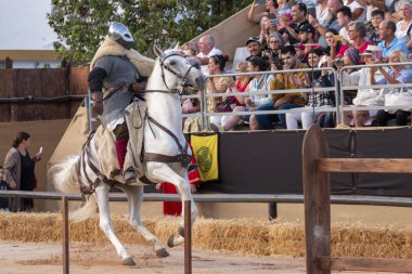 Festivalde ortaçağ sanatçıları