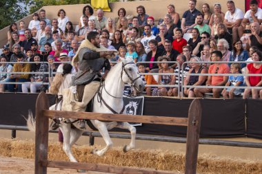 Festivalde ortaçağ sanatçıları