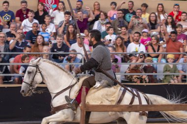 Festivalde ortaçağ sanatçıları