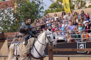 Festivalde ortaçağ sanatçıları