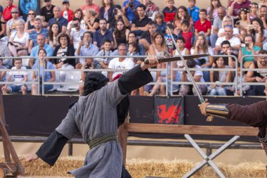 Festivalde ortaçağ sanatçıları