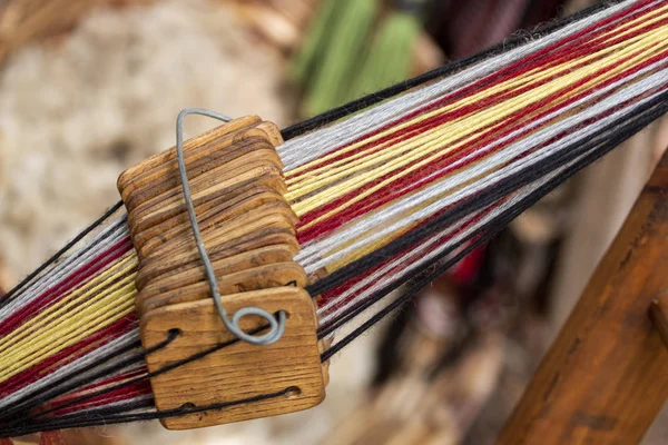 Traditional sewing knitting tools — Stock Photo, Image