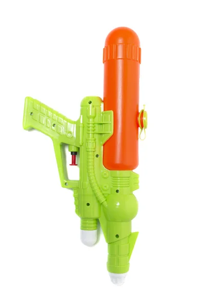 Colorful plastic water gun — 스톡 사진