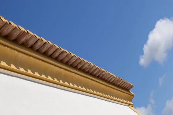 Algarve rooftop edge — Stock Photo, Image
