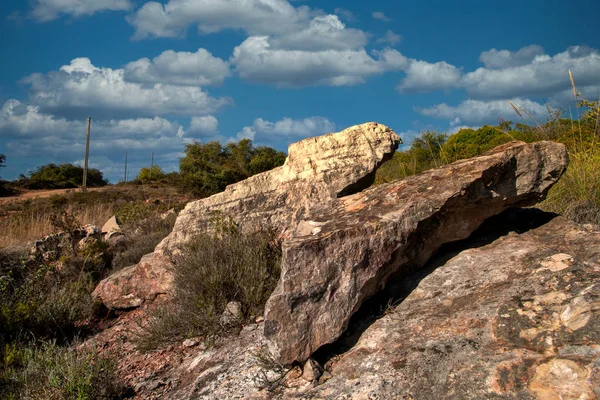 Paisagem de Sao Bras de Alportel — Fotografia de Stock