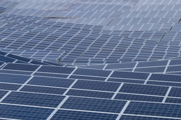 Field of solar panels — Stock Photo, Image