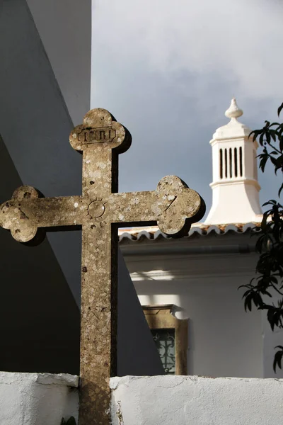 종교적 기독교의 기독교 십자가의 가까이 — 스톡 사진